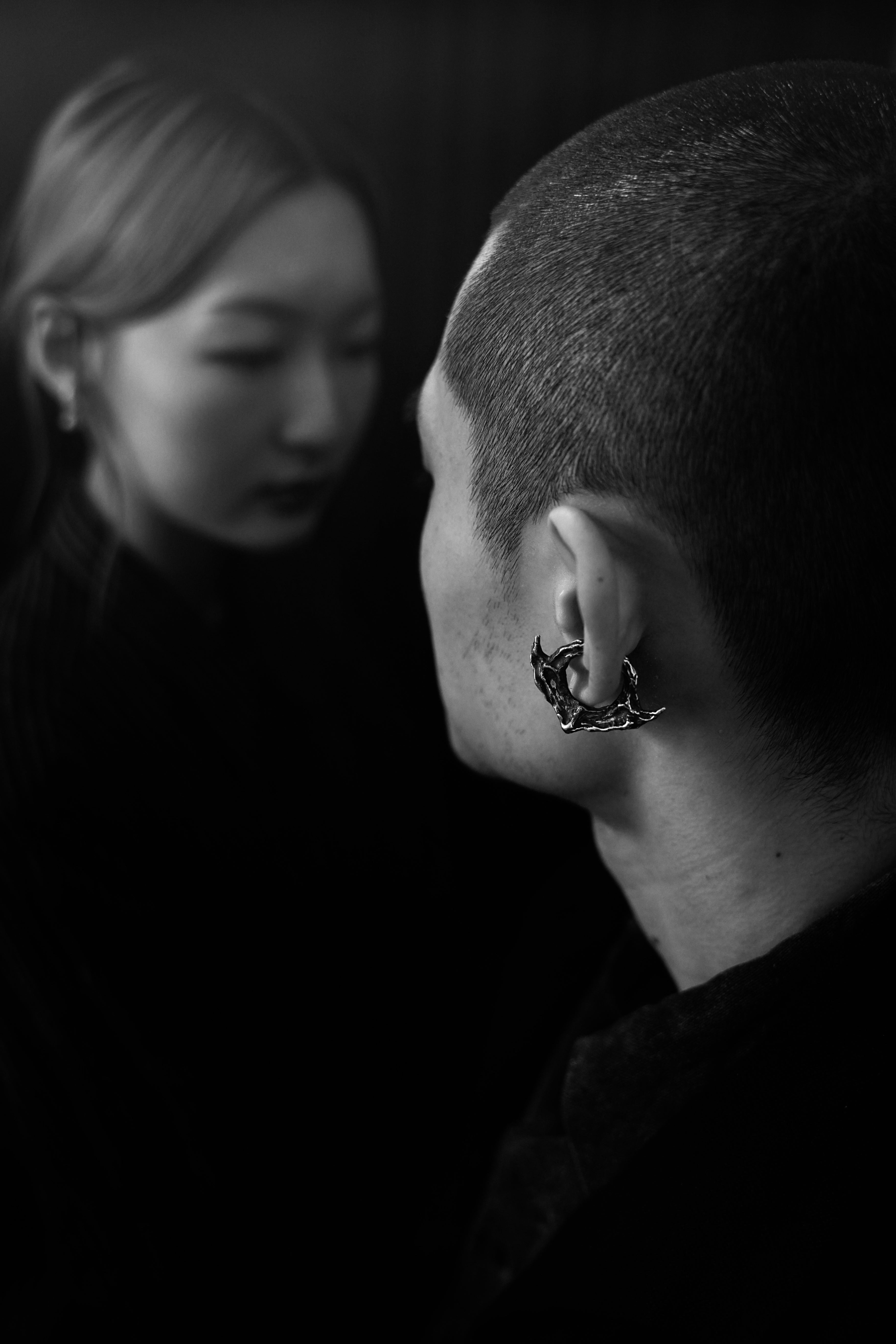 "i see you clearly" ear cuff [MSJK013]