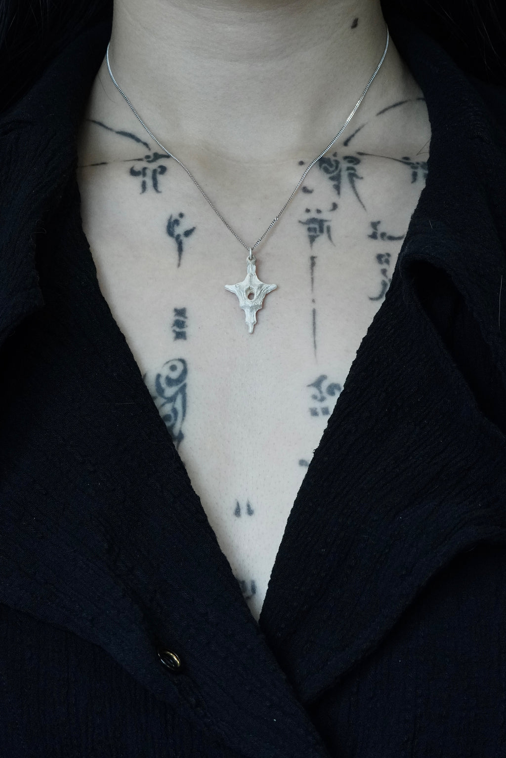 Collier DOUBLE BONES